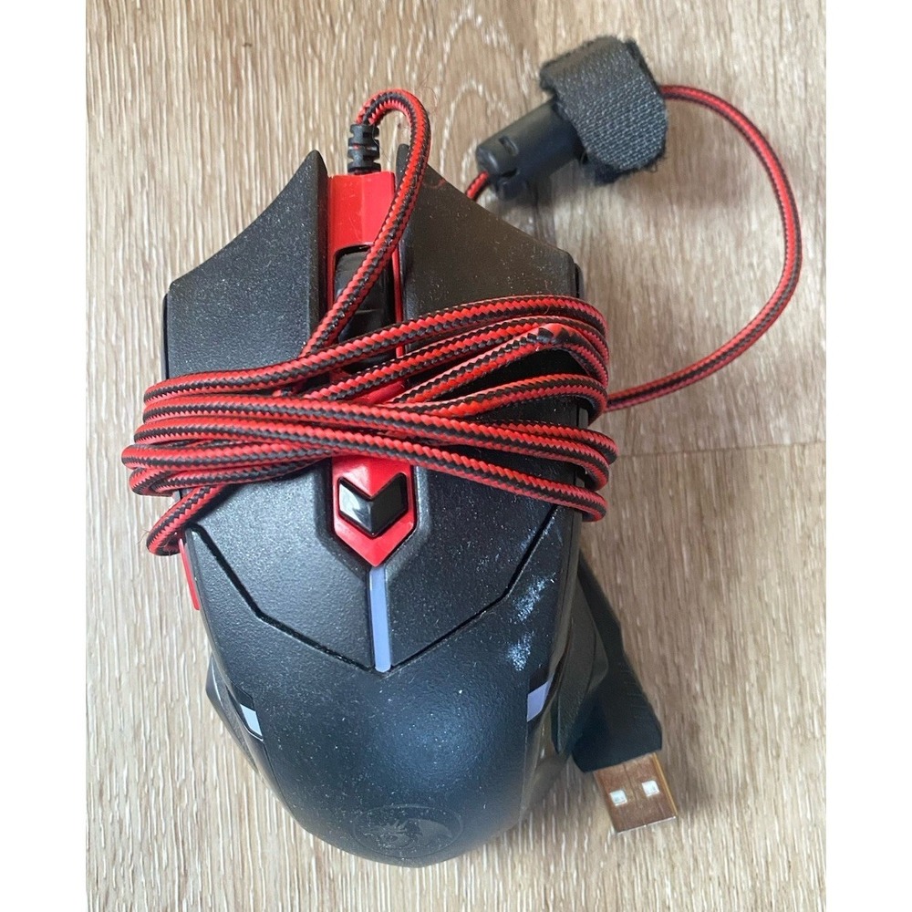 Red dragon CENTROPHORUS M601 3200DPI Optical 5 Buttons Wired Gaming Mouse‎